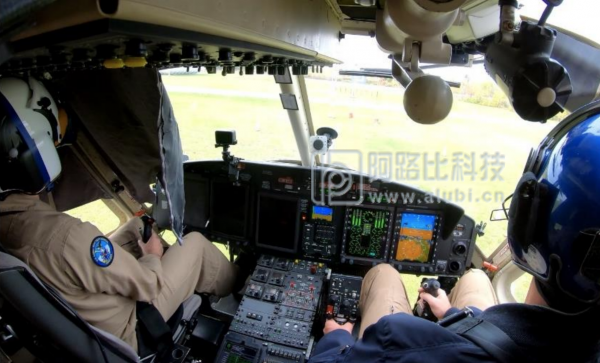 LPVR-DUO在空中直升机的应用